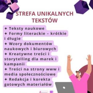 Usługi literackie  - ogłoszenia 2554930 | myLomza.pl