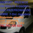 PRZEWOZ OSOB BUSEM OSOBOWYM VANEM-szpitale dworce hotele-uroczystosci-rodzinne wesela poprawiny chrzciny - ogłoszenia 1678922 | myLomza.pl