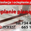 Izolacje I ocieplanie natryskowe pianą PUR  - ogłoszenia 2374694 | pultusk24.pl
