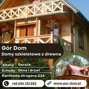 Domy szkieletowe z drewna Gór-Dom - ogłoszenia 2377320 | plonszczak.pl