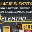 Ogłoszenie: Elektryk, instalacje elektryczne, monitoring i alarmy