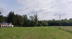Działka 3777 m² z WZ na 2 domy