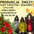 Ogłoszenie: KWIATY SZTUCZNE , KOMPOZYCJE , ZNICZE