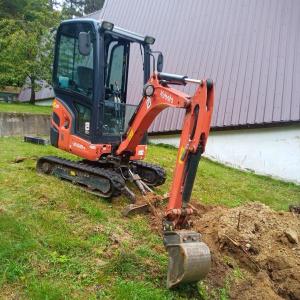 Usługi minikoparką oraz przeciski pod przeszkodami - ogłoszenia 2405201 | Kartuzy.info