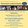 „FENOMEN UZDROWIENIA” – film, który może zmienić Twoje życie! - ogłoszenia 2381543 | Portal Warszawa centrum 