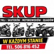 SKUP MOTOCYKLI SKUTERÓW MOTOROWERÓW QUADÓW - ogłoszenia 776097 | Sucha24