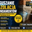 Drenaż fundamentów, osuszanie i izolacja piwnic - Małopolska i Śląsk - ogłoszenia 848956 | tuzywiec.pl