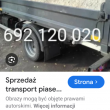Kamień na drogę kliniec tłuczen grys piasek Rzeszòw Budziwòj tel 692120020transpirt - ogłoszenia 746222 | bp24.pl