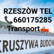 Piasek płukany kopany kruszywa żwir kliniec Głogòw Małopolski Zaczernie Rudna Mała tel 660175285 - ogłoszenia 755277 | bp24.pl