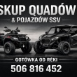 SKUP QUADÓW W KAŻDYM STANIE! ZADZWOŃ I SPRZEDAJ! - ogłoszenia 784013 | myslenice-itv.pl