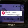 Błąd.  Ponownie naciśnij przycisk spustu migawki.  SERWIS Naprawa Aparatów NIKON Poznań  - ogłoszenia 798624 | gryfinska.pl