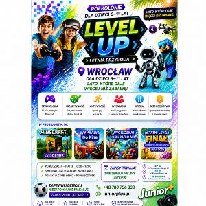Półkolonie LEVEL UP! - ogłoszenia 842798 | tuWroclaw.com