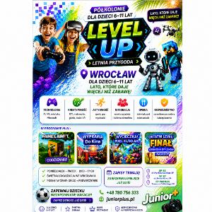 Pólkolonie LEVEL UP! - ogłoszenia 845916 | tuWroclaw.com