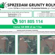 SPRZEDAM GRUNTY ROLNE - ogłoszenia 770975 | nowy-kurier.pl