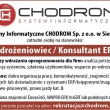 Systemy Informatyczne CHODROM Sp. z o.o. w Siedlcach zatrudni osobę na stanowisko Wdrożeniowiec/ Konsultant ERP - ogłoszenia 850852 | Tygodnik Siedlecki