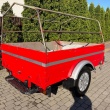Przyczepka ALU ze Straży (Niemcy), 1 właściciel, DMC 1000kg, Plandeka - ogłoszenia 849373 | Piszanin.pl