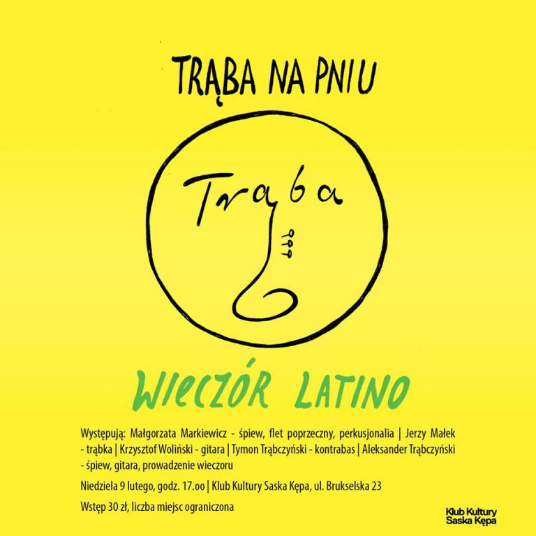 Klub Saska Kępa: Trąba na pniu - wieczór latino