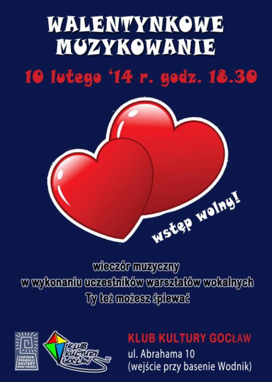 Klub Gocław: Walentynkowe Muzykowanie