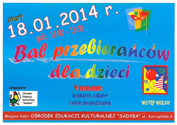 Bal dla dzieciaków na Korczyńskiej