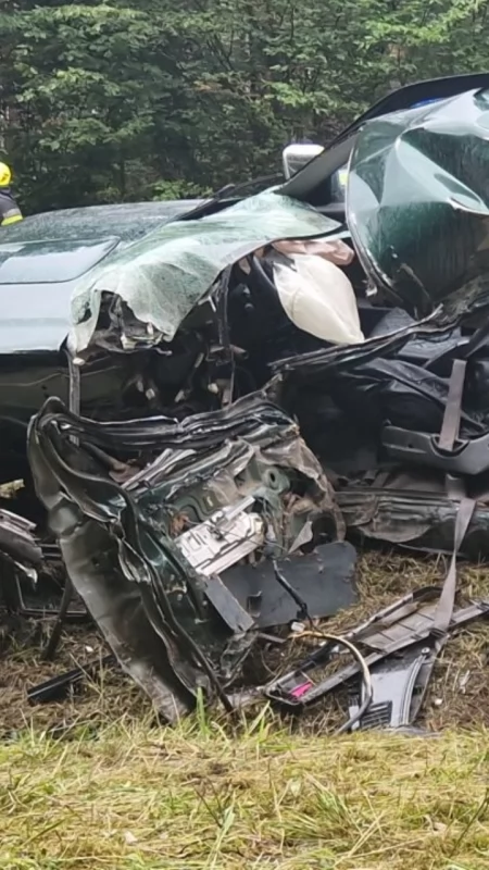 [WIDEO] Kolejna śmiertelna tragedia na DK11. Nie żyje 48-letnia kobieta