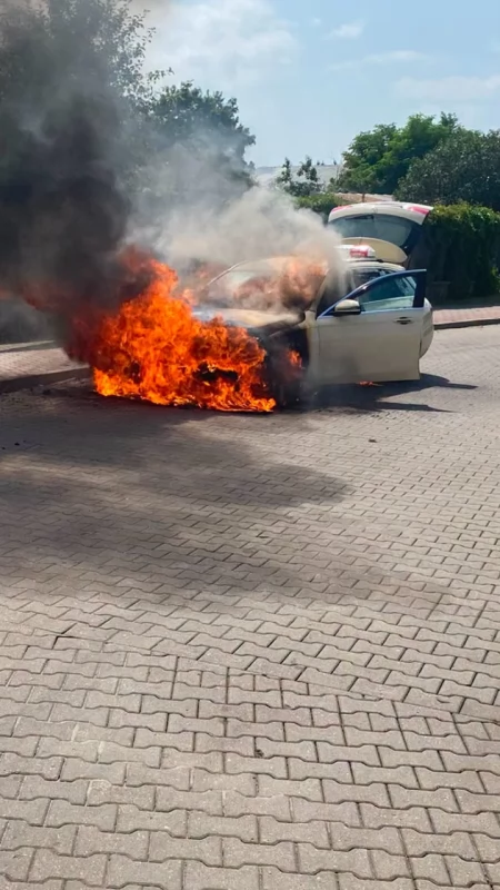 Strażak z Mrągowa ruszył z pomocą, choć był po służbie