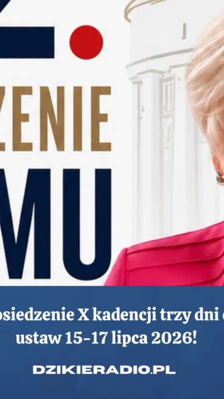 Trzy dni prac Sejmu nad ustawami i sprawozdaniami komisji w Warszawie.