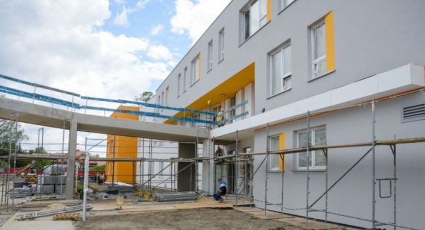Buduje się przy ul. Ruskowy Bród