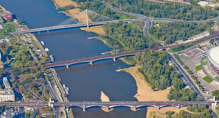 600 tys aut na warszawskich mostach w ciągu doby. Rekordzistą Most Grota-Roweckiego