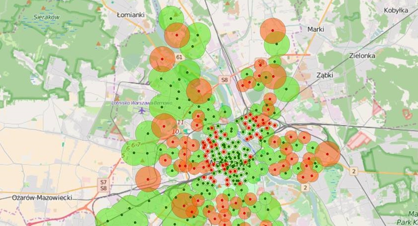 198 lokalizacji Veturilo wskazane przez mieszkańców, Szanse na realizację znikome