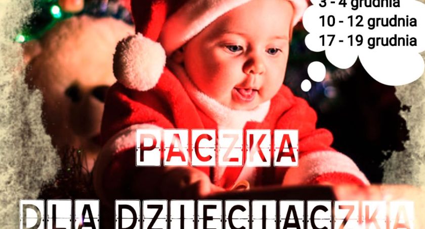 Paczka dla Dzieciaczka - świąteczna zbiórka dla najmłodszych podopiecznych Hospicjum Domowego