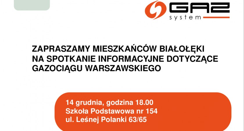 GAZOCIĄG WARSZAWSKI - BEZPIECZEŃSTWO DOSTAW CIEPŁA I PRĄDU DLA MIESZKAŃCÓW AGLOMERACJI WARSZAWSKIEJ