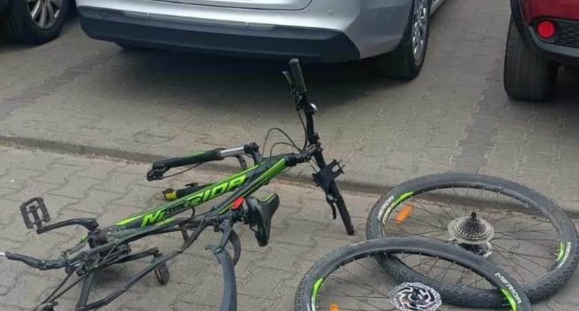 Rower i krew. Zagadka rozwiązana