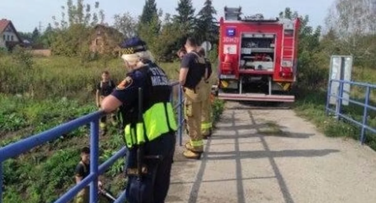 Niepokojąca sytuacja na Kanale Bródnowskim