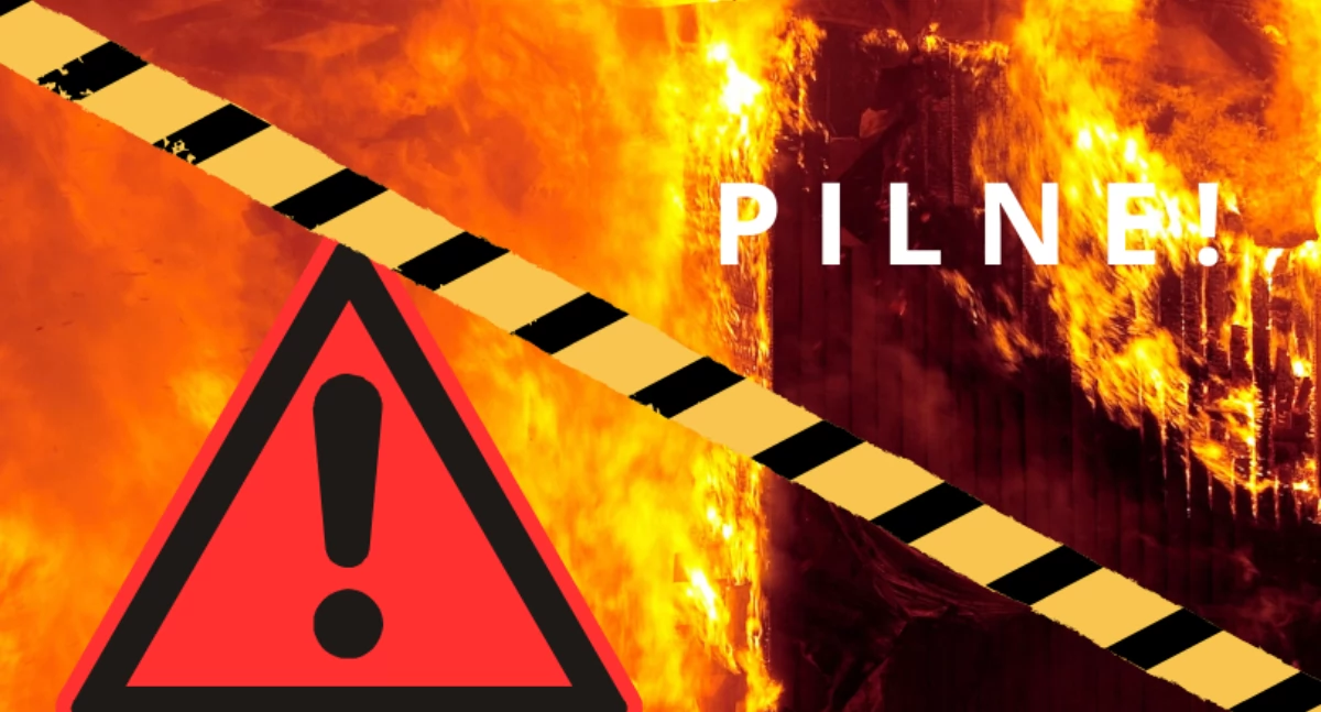 Tragiczny pożar. Znaleziono zwęglone ciało przy ul. Koziołka