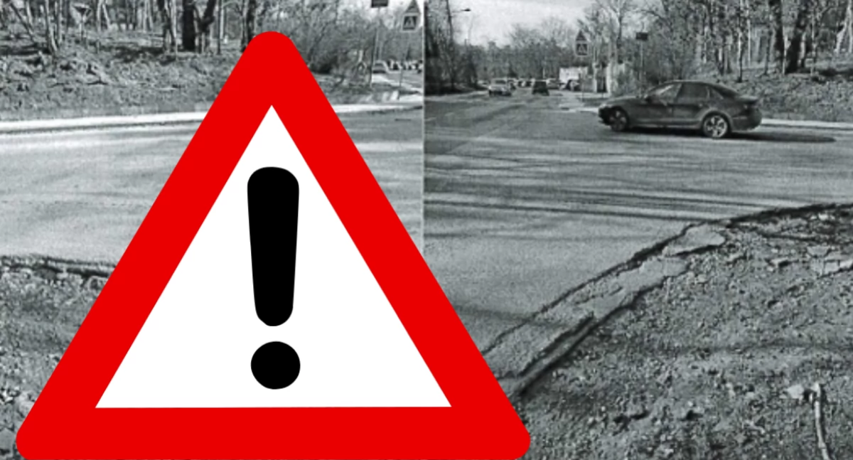 Zakręt grozi uszkodzeniem. Problem na Białołęce (ZDJĘCIA)
