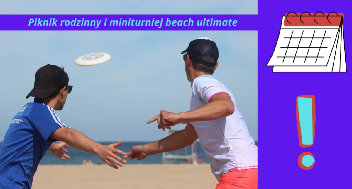 Piknik rodzinny i miniturniej beach ultimate na Pradze-Północ