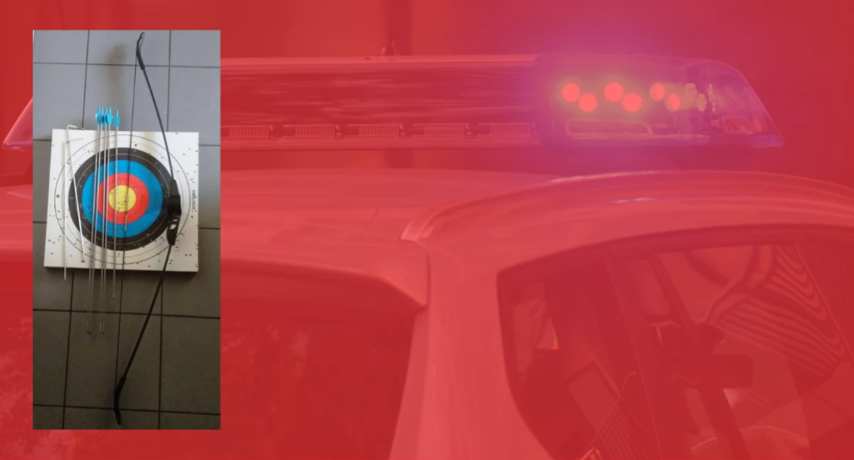 Białorusin postrzelił mężczyznę z łuku. Nietypowy wypadek na Białołęce