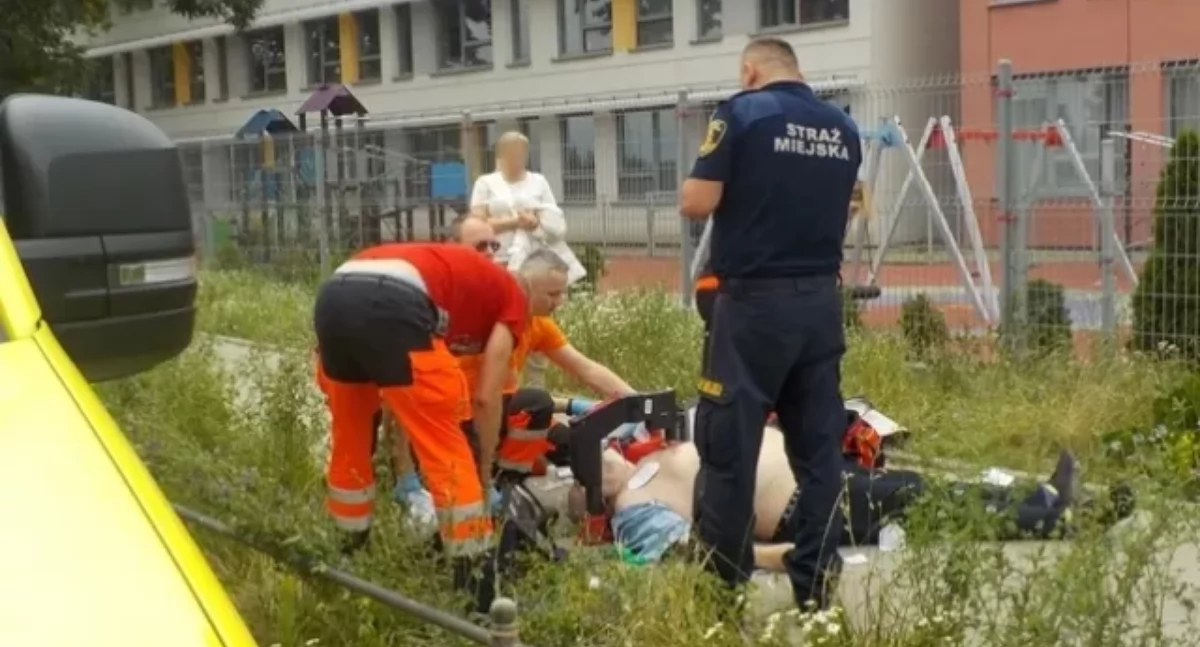 Liczyła się każda sekunda. Dramatyczna akcja na Białołęce