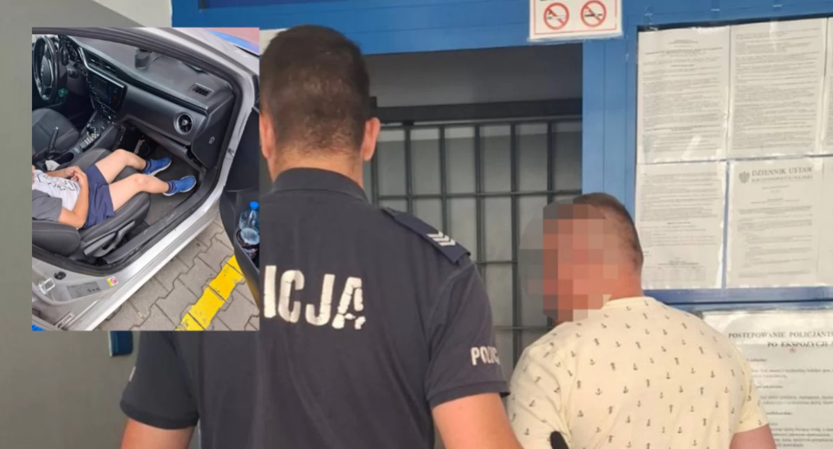 Kierowca z sześcioma zakazami zatrzymany na Białołęce. Wiózł 6-latka