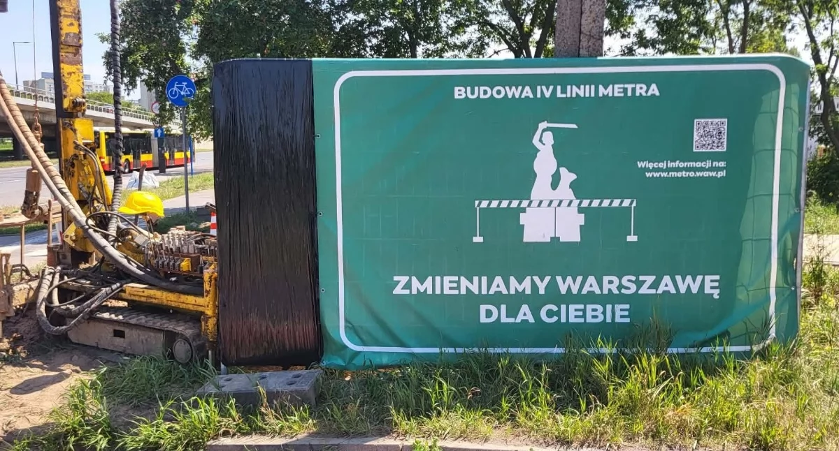 4 linia metra na Białołęce. 
