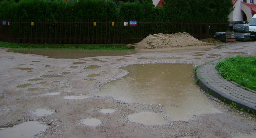 Pasłęcka - tydzień temu równany teren, a dzisiaj?....