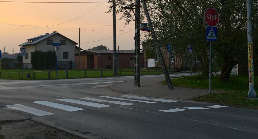 Był, ale się zmył - znak STOP na Zdziarskiej