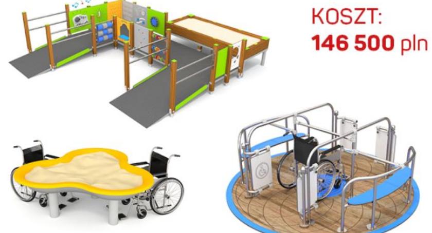 Zabawa bez barier - integracyjny plac zabaw w parku Picassa