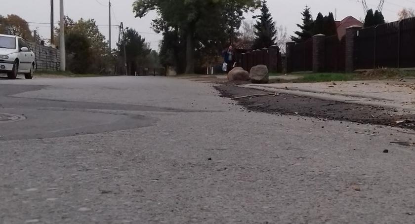 Ul. Danusi - prowizorka zamiast przywrócenia drogi do stanu sprzed prac