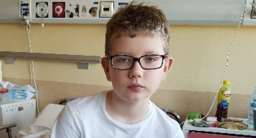 Nasz młody sąsiad walczy o życie. Pomóżmy Patrykowi wygrać z glejakiem!!!