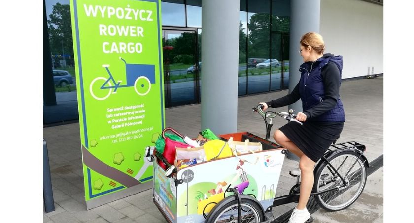Rowery zakupowe w Galerii Północnej