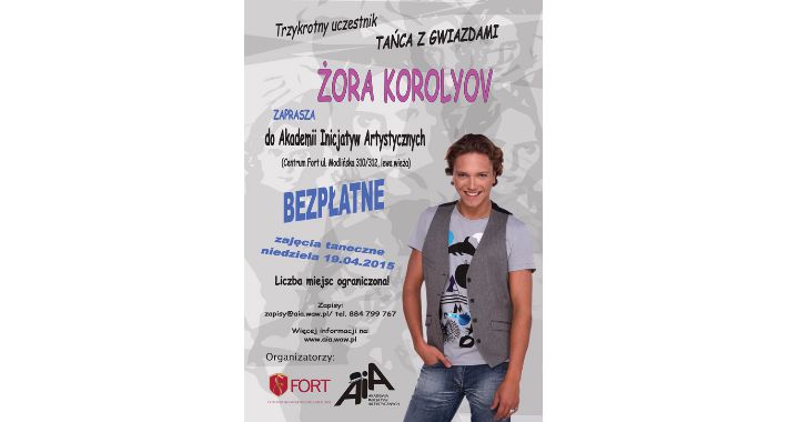 Zajęcia taneczne z Żorą Korolyovem!