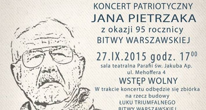 Koncert patriotyczny z okazji 95. rocznicy Bitwy Warszawskiej