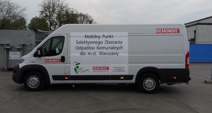 Punkt selektywnego zbierania odpadów jest już na Białołęce 