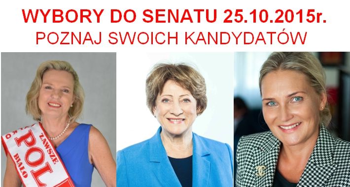 Poznaj swoich kandydatów do Senatu i zagłosuj w sondzie